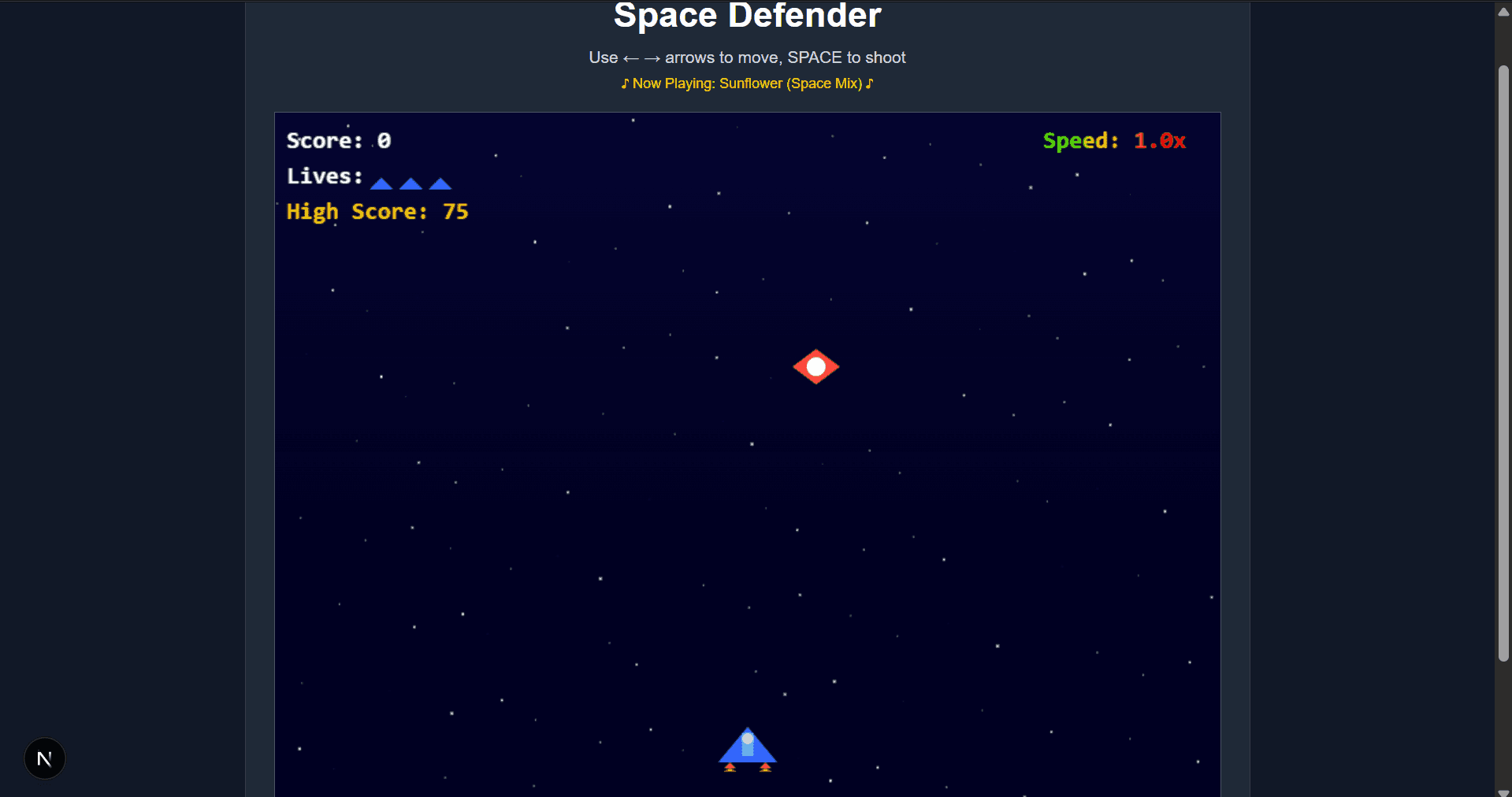 shooting arcade game