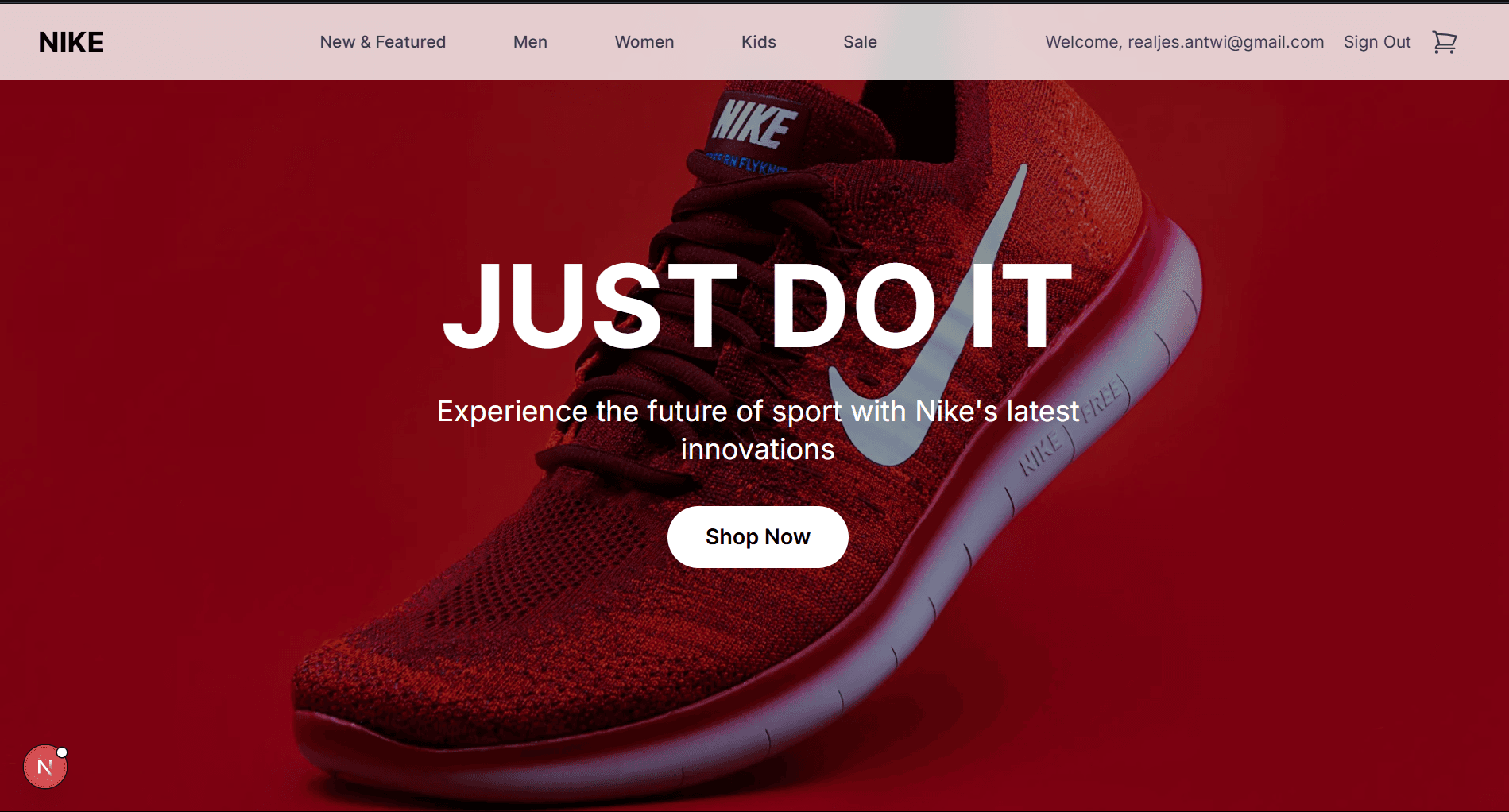 jumpman X nike site redesign