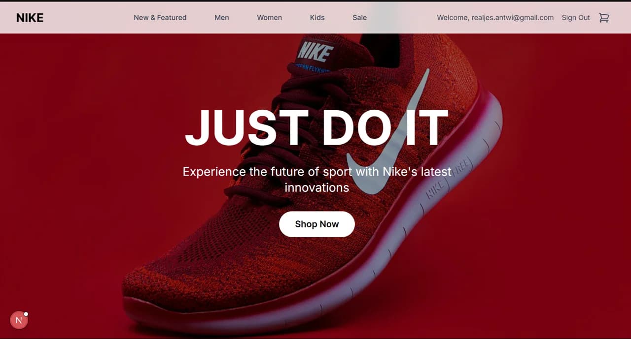 jumpman X nike site redesign
